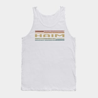 Haim Retro Lines Tank Top